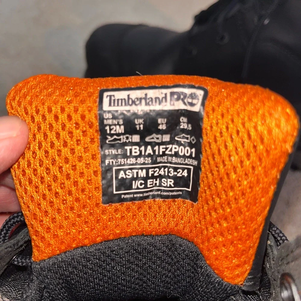 LAST CHANCE! Timberland PRO 6” Boondocks Men's Boots - Picture 7 of 7